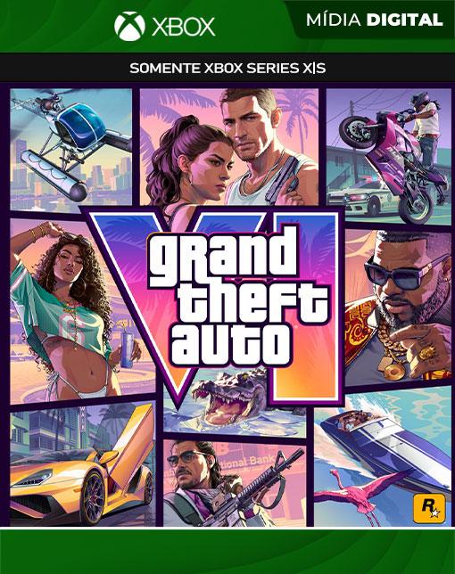 GTA VI Xbox Series S/X Mídia Digital – PRÉ VENDA
