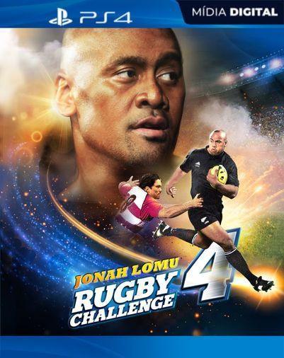 Jonah Lomu Rugby Challenge 4 Ps4 Mídia Digital