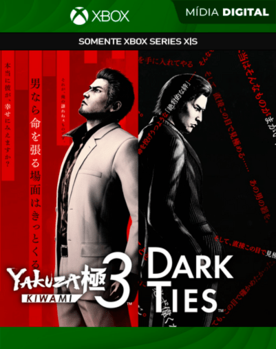 Yakuza Kiwami 3 & Dark Ties – Xbox One / XS – Mídia Digital