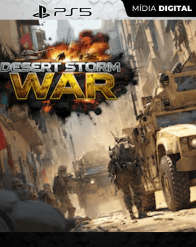 Desert Storm War FPS PS5 Midia digital
