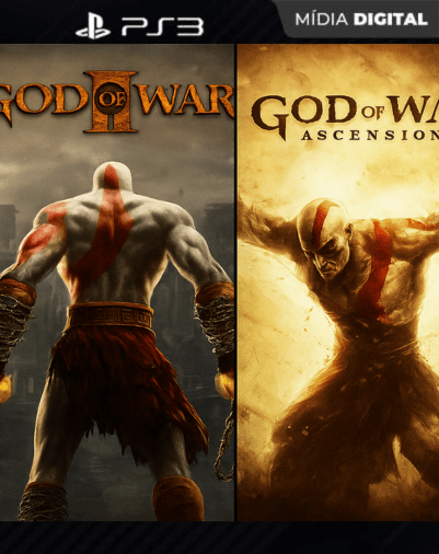 God of War II + Ascension PS3 – Combo Digital