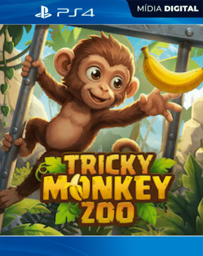 Tricky Monkey Zoo Ps4 Mídia Digital